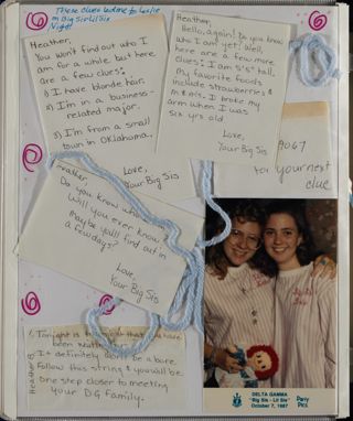 Heather Back Delta Gamma Scrapbook, Page 8