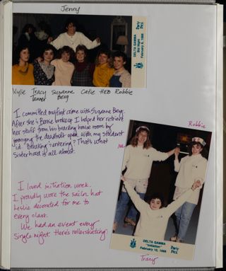 Heather Back Delta Gamma Scrapbook, Page 11