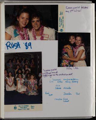 Heather Back Delta Gamma Scrapbook, Page 29