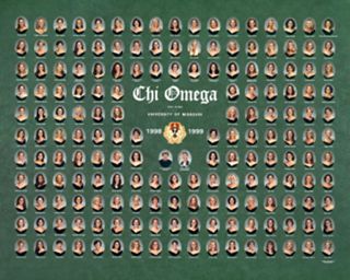 Rho Alpha Chapter Composite Photograph, 1998-1999