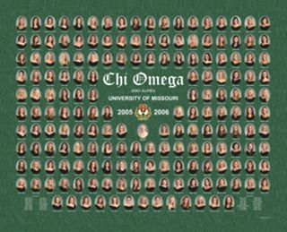 Rho Alpha Chapter Composite Photograph, 2005-2006