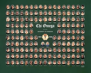 Rho Alpha Chapter Composite Photograph, 1997-1998