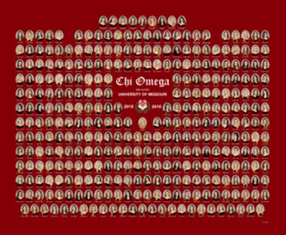 Rho Alpha Chapter Composite Photograph, 2015-2016