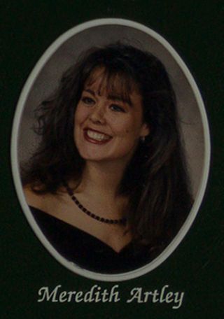 Rho Alpha Chapter Composite Detail, Meredith Artley, 1993-1994