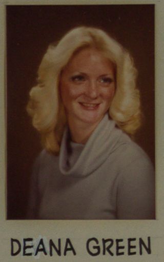 Rho Alpha Chapter Composite Detail, Deana Green, 1977-1978
