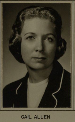 Rho Alpha Chapter Composite Detail, Gail Allen, 1959