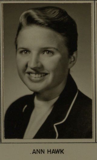 Rho Alpha Chapter Composite Detail, Ann Hawk, 1959