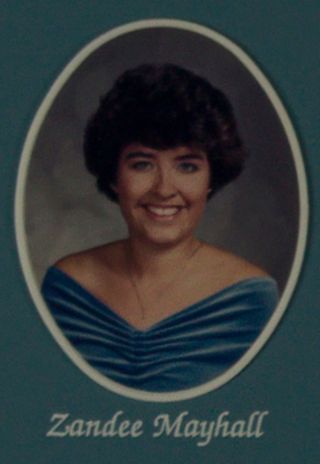 Rho Alpha Chapter Composite Detail, Zandee Mayhall, 1988-1989