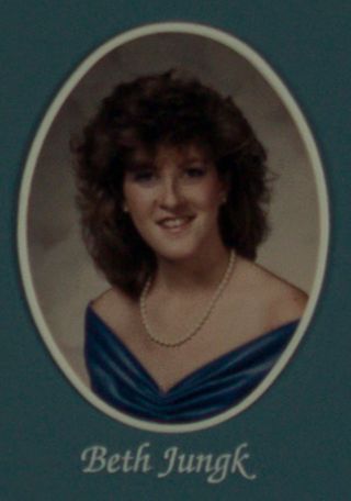 Rho Alpha Chapter Composite Detail, Beth Jungk, 1987-1988