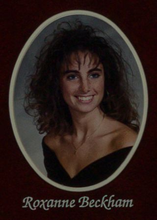Rho Alpha Chapter Composite Detail, Roxanne Beckham, 1991-1992