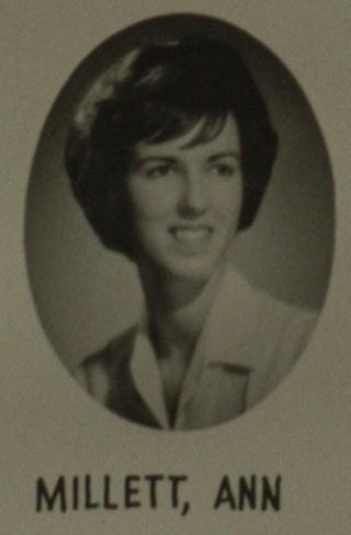 Rho Alpha Chapter Composite Detail, Ann Millett, 1961-1962