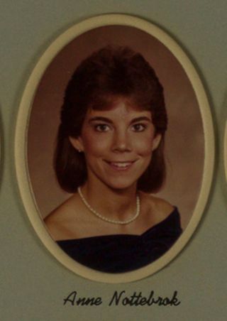 Rho Alpha Chapter Composite Detail, Anne Nottebrok, 1984-1985