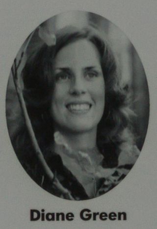 Rho Alpha Chapter Composite Detail, Diane Green, 1972-1973