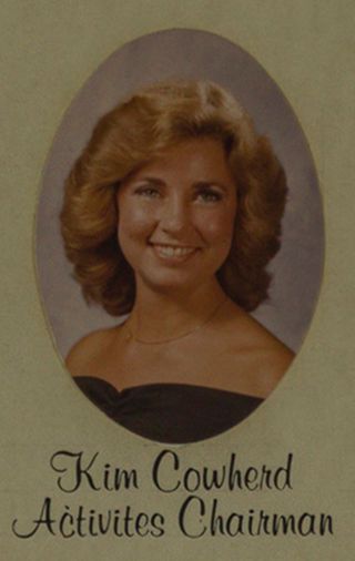 Rho Alpha Chapter Composite Detail, Kim Cowherd, 1982-1983