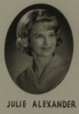 Rho Alpha Chapter Composite Detail, Julie Alexander, 1963-1964