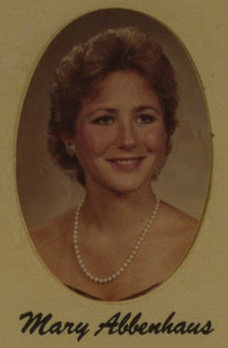 Rho Alpha Chapter Composite Detail, Mary Abbenhaus, 1983-1984