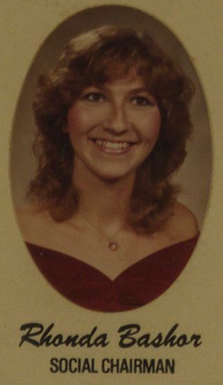 Rho Alpha Chapter Composite Detail, Rhonda Bashor, 1983-1984