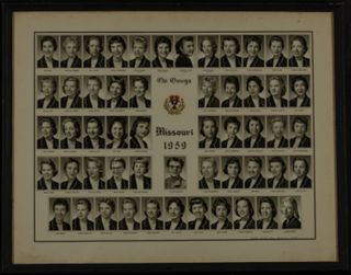 Rho Alpha Chapter Composite Photograph, 1959