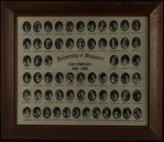 Rho Alpha Chapter Composite Photograph, 1961-1962