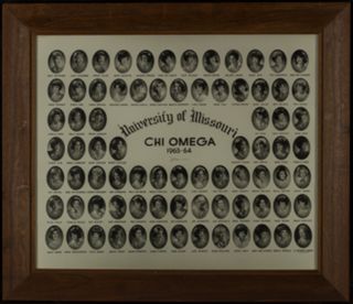 Rho Alpha Chapter Composite Photograph, 1963-1964