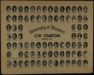 Rho Alpha Chapter Composite Photograph, 1970-1971
