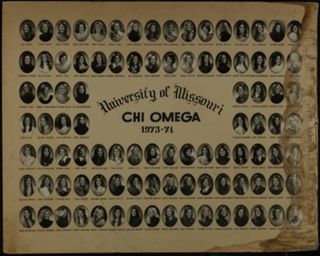 Rho Alpha Chapter Composite Photograph, 1973-1974