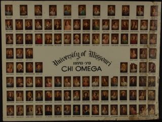 Rho Alpha Chapter Composite Photograph, 1978-1979