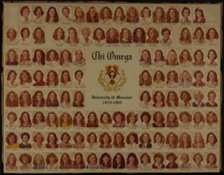 Rho Alpha Chapter Composite Photograph, 1979-1980