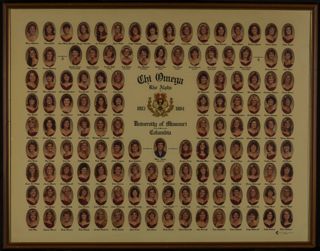 Rho Alpha Chapter Composite Photograph, 1983-1984