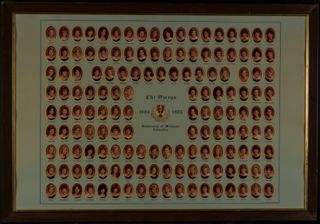 Rho Alpha Chapter Composite Photograph, 1984-1985