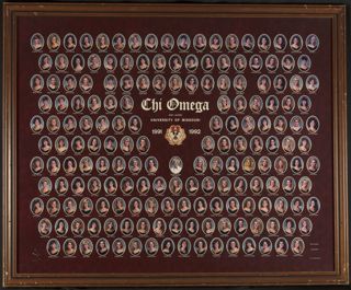 Rho Alpha Chapter Composite Photograph, 1991-1992