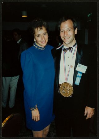 Patrick M. Carney With Unidentified Woman Photograph, August 1992