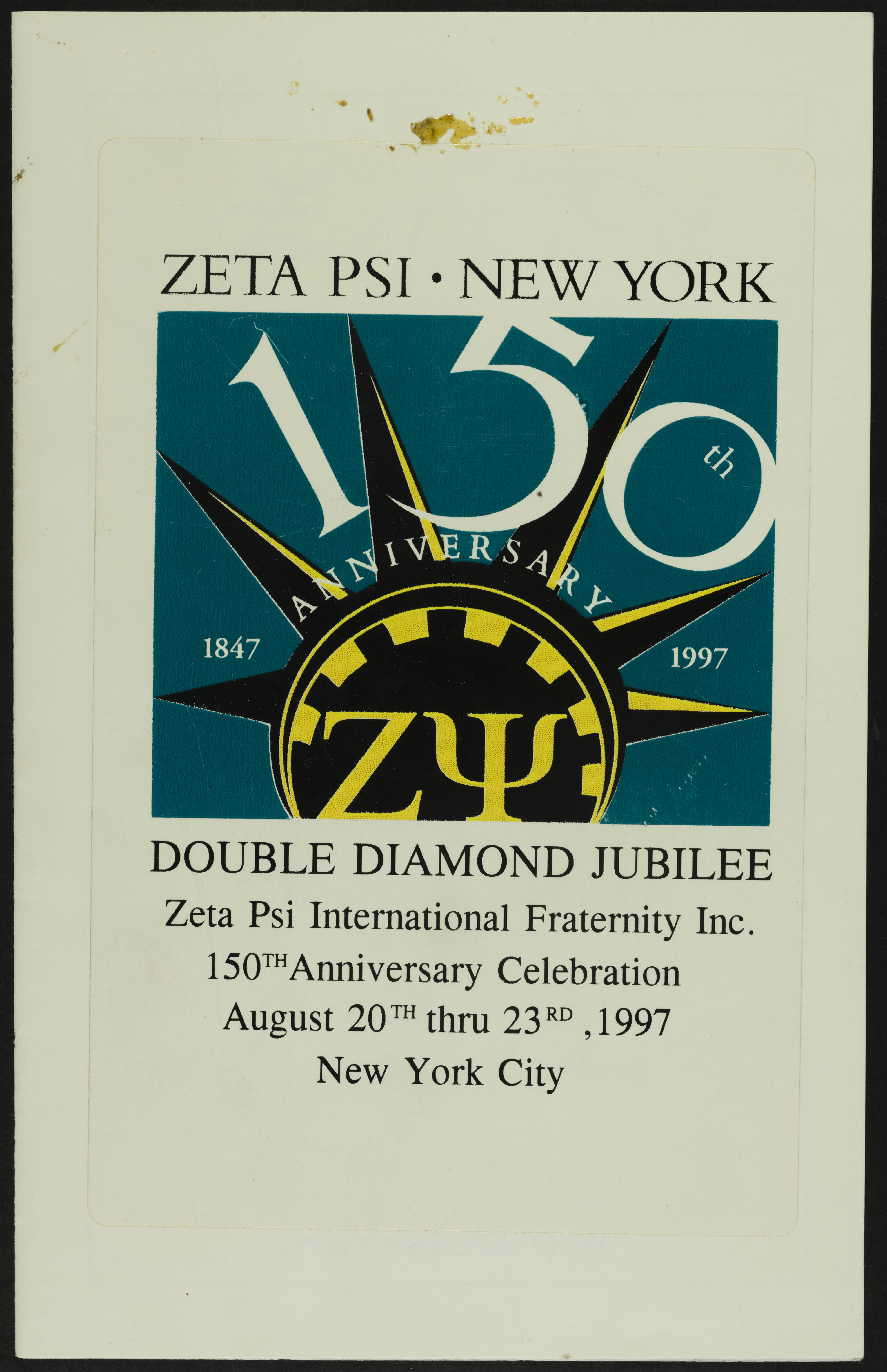 Zeta Psi 150th Anniversary