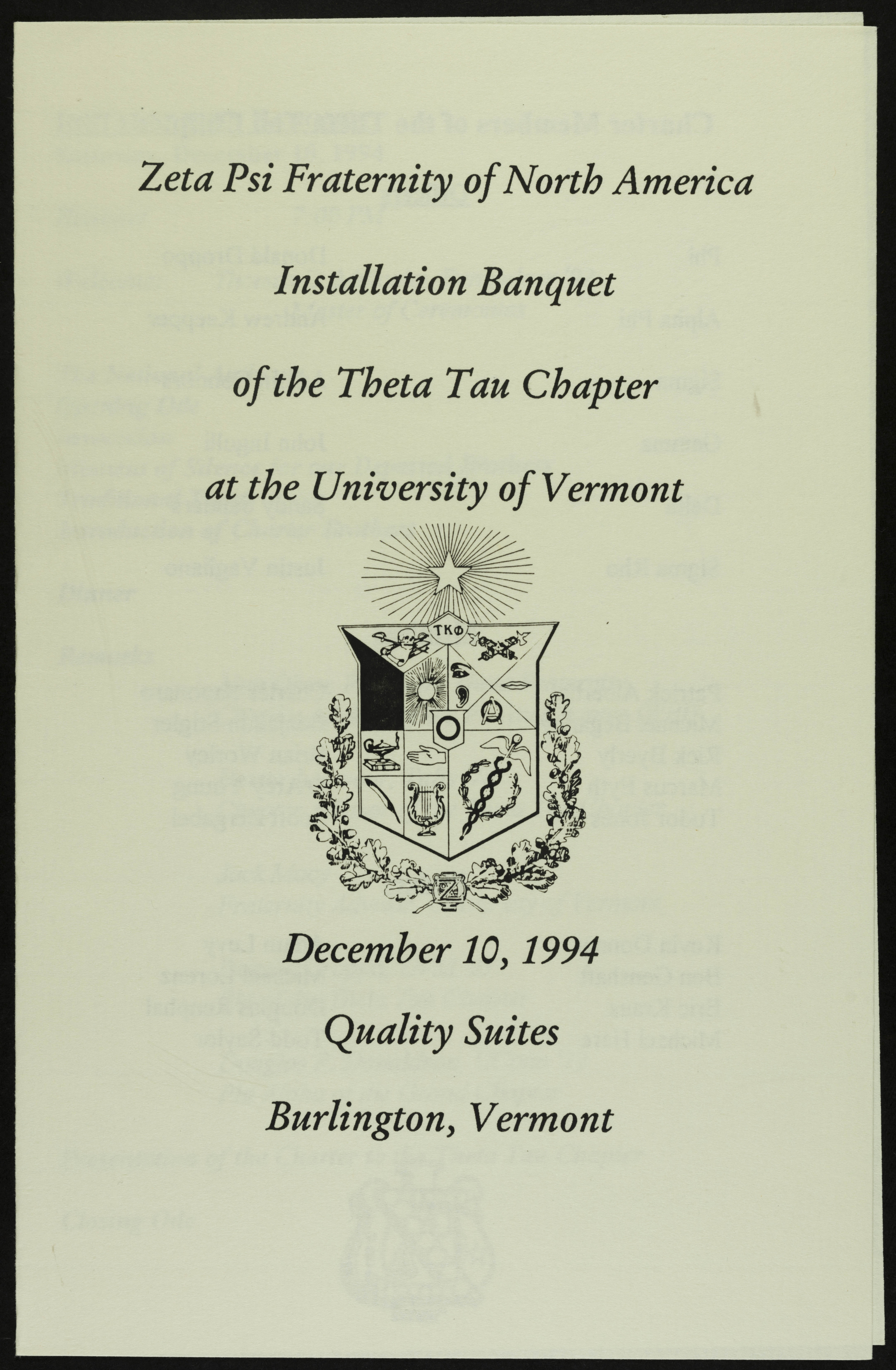 Theta Tau Chapter Founded