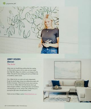 Thirty Under 30: Abbey Holden (Denver)