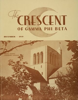 The Crescent, Vol. XLIX, No. 4, December 1949