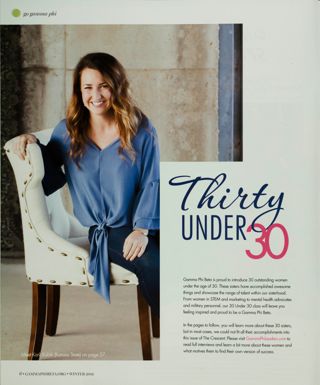 Thirty Under 30, Winter 2019