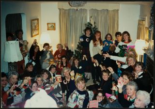 Northern Virginia Alumnae Chapter Holiday Party Photograph, December 1995
