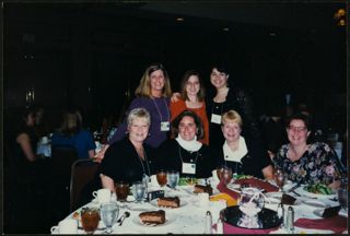 Beta Mu Chapter and Alumnae at Regional Leadership Conference Photograph, March 1995