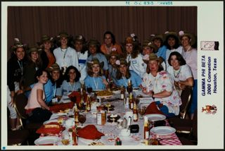 Group of Women Wearing Cowboy Hats at Convention Photograph, 2000