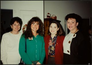 Epsilon Tau Chapter Alumnae and Collegian Tea Photograph, December 1991