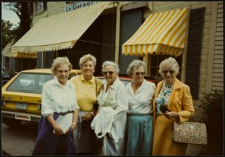 Delta Chapter Reunion Lunch in Maine Photograph, Summer 1987