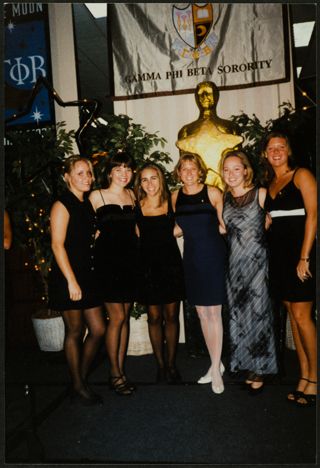 Tau Chapter Members at the Convention Awards Dinner Photograph, June 1998