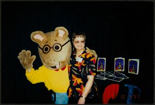 Joyce Hultgren With Arthur Photograph