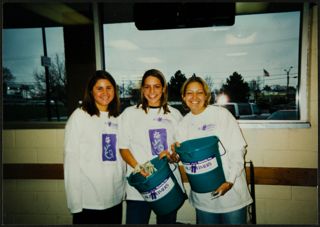 Beta Delta Chapter Alzheimer's Tag Day Photograph, April 9, 1999