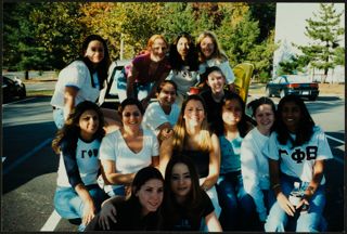 Epsilon Pi Chapter Big Sister Reveal Photograph, October 2000