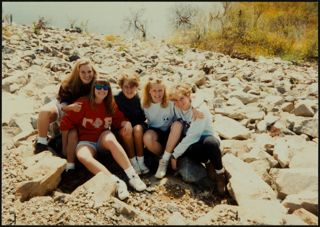 Epsilon Iota Chapter Greek Camping Trip Photograph, Summer 1993