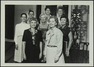 Delta Upsilon Chapter Installation Photograph, October 1982