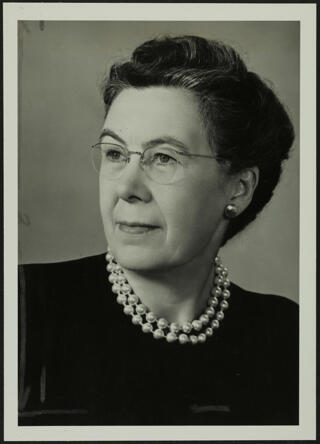 Penelope Murdoch Simonson Portrait Photograph, 1946