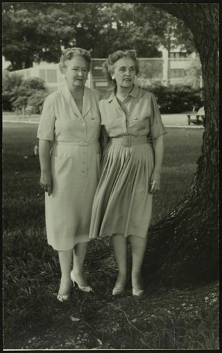 NPC Delegates Bea Wittenburg and Elizabeth Arnold Photograph